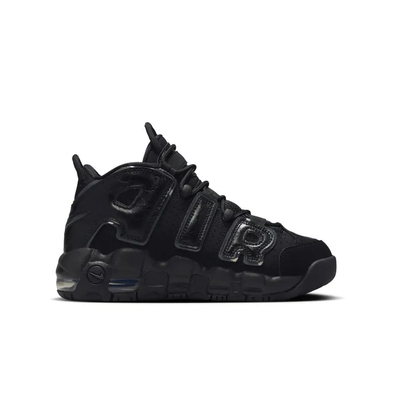 Nike Air More Uptempo GS ‘Black’ (FV2264-001)