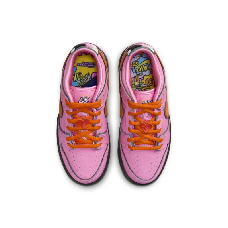 Nike SB x The Powerpuff Girls Dunk Low PS Blossom (FZ3351-600)