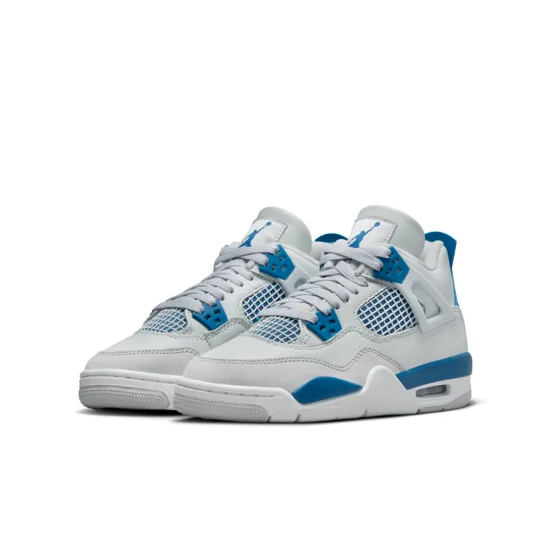 Air Jordan 4 GS Military Blue/Industrial Blue (HF4281-141)