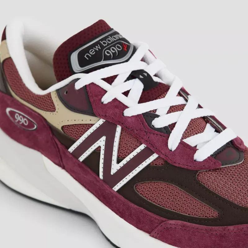 New Balance 990v6 ‘Burgundy’ – Made in USA (U990BT6)