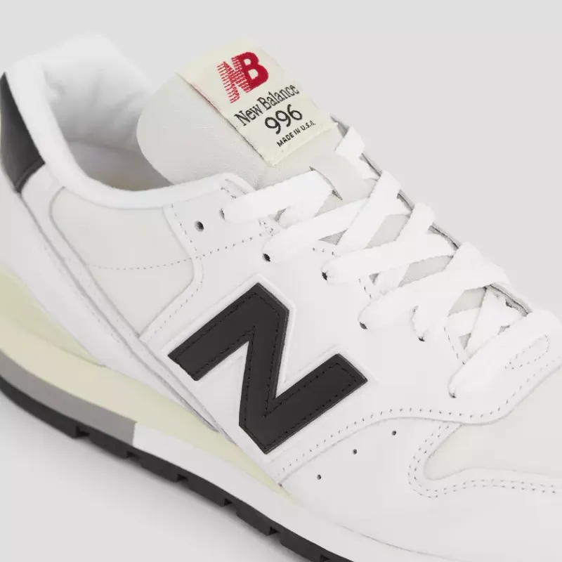 New Balance 996 ‘White Black’- Made in USA (U996TC)