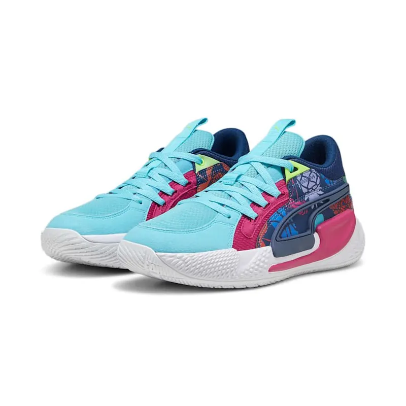 Puma Court Rider Chaos Fresh ‘Persian Blue Pinktastic’ (379138-01)