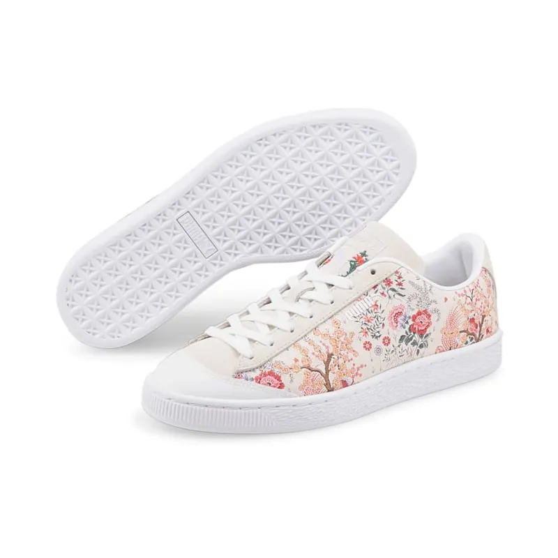 Liberty x Puma Basket ‘Birch’ (382106-01)