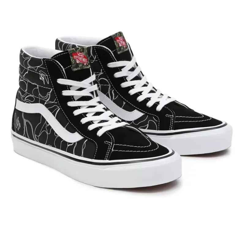 Bape x Vans Sk8-Hi 38 DX ‘ABC Camo’ (VN0A38GF7BG)