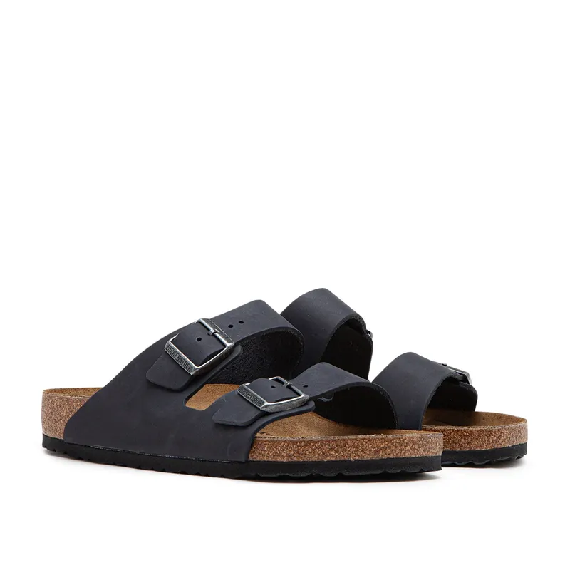 Birkenstock Arizona Leather Oiled (Black)