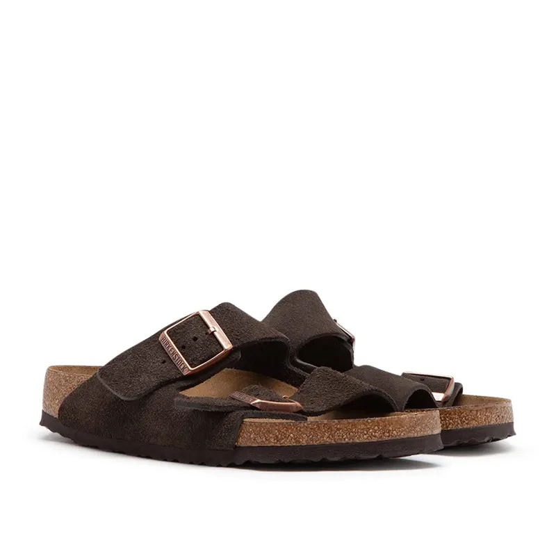 Birkenstock Arizona Soft Footbed Suede (Brown)