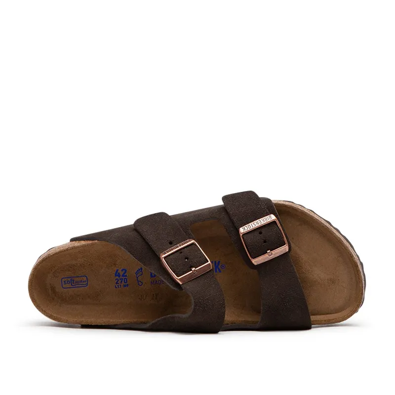 Birkenstock Arizona Soft Footbed Suede (Brown)
