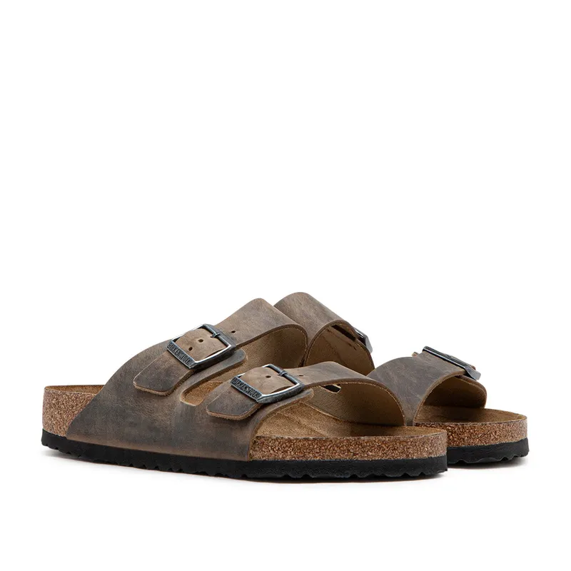 Birkenstock Arizona Leather Oiled (Khaki)