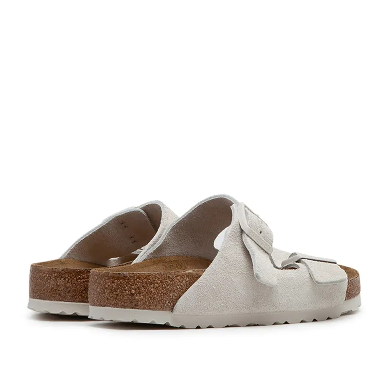 Birkenstock Arizona Soft Footbed Suede (Light Grey)