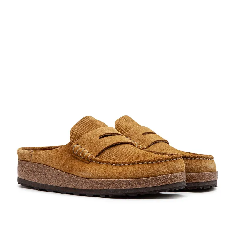 Birkenstock Naples Suede Leather (Brown)