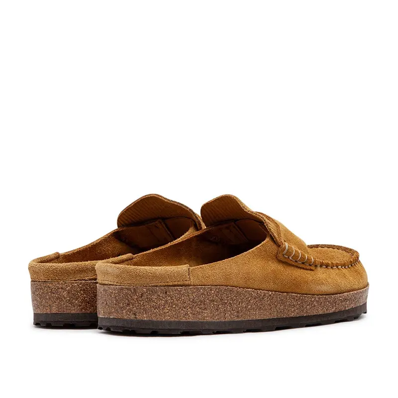 Birkenstock Naples Suede Leather (Brown)