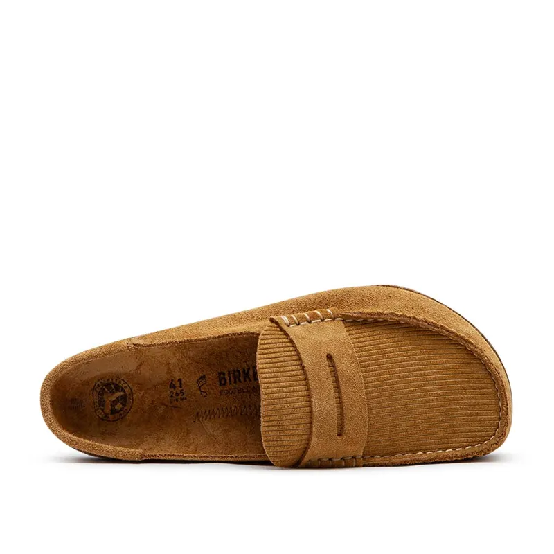 Birkenstock Naples Suede Leather (Brown)