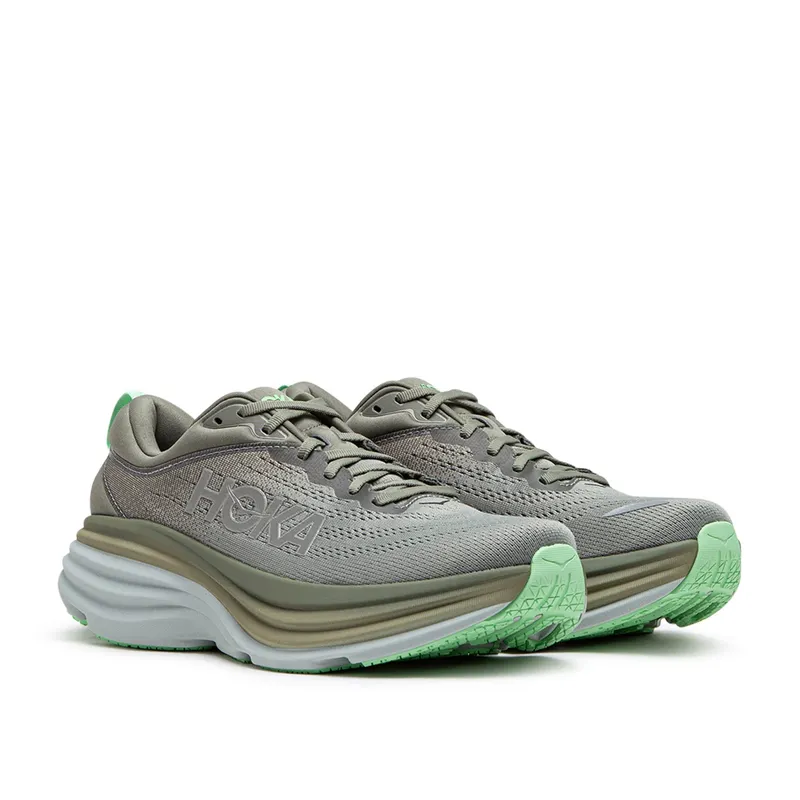 HOKA Bondi 8 (Olive / Grey)
