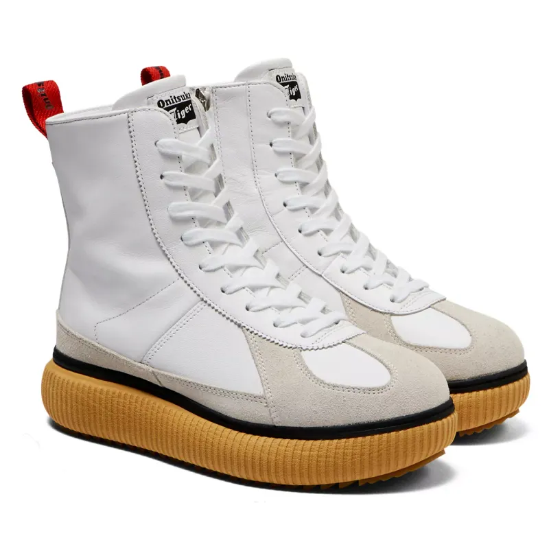 Onitsuka Tiger DELECITY BOOT WHITE/FIERY RED (1183C158.100)
