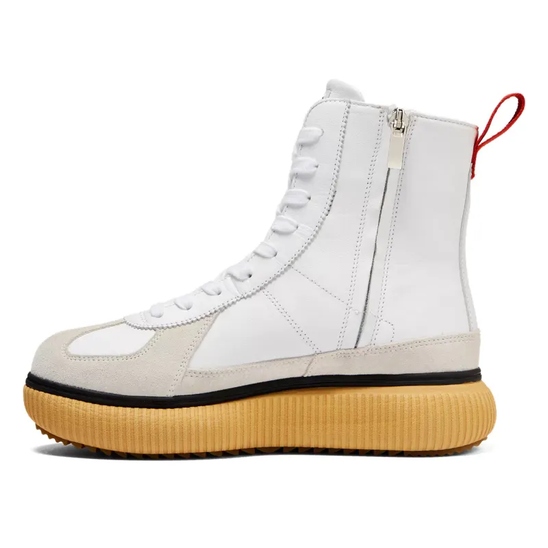 Onitsuka Tiger DELECITY BOOT WHITE/FIERY RED (1183C158.100)