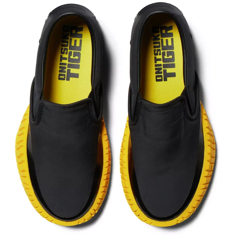 ONITSUKA TIGER DUCK TIGER SLIP-ON BLACK/TAI-CHI YELLOW (1183C224.001)