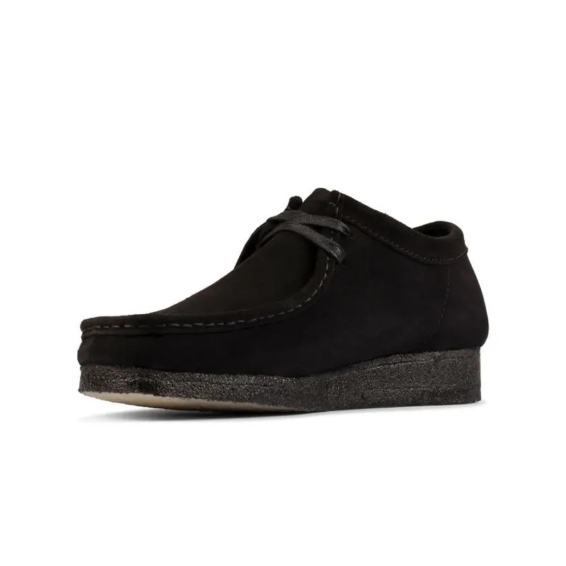 Clarks Wallabee Suede (Black)
