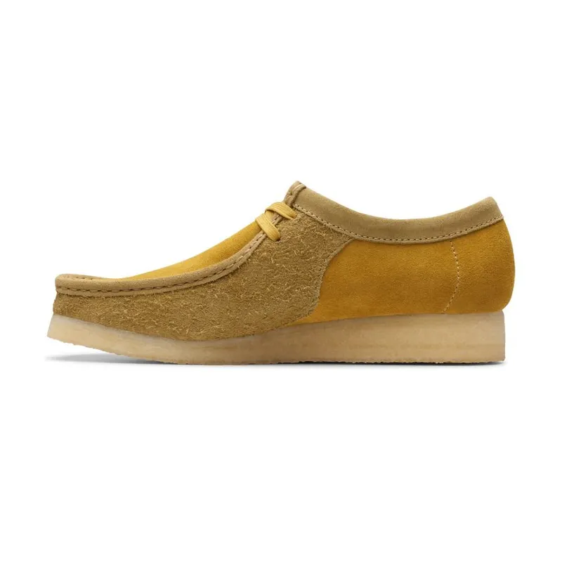 Clarks Wallabee Oliv Combi (Oliv)