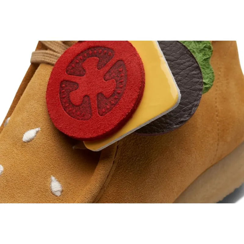 Clarks x Vandy The Pink Wallabee Boot “Cheeseburger” (Light Brown)
