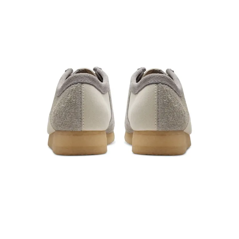 Clarks Wallabee (Grey / Off White)