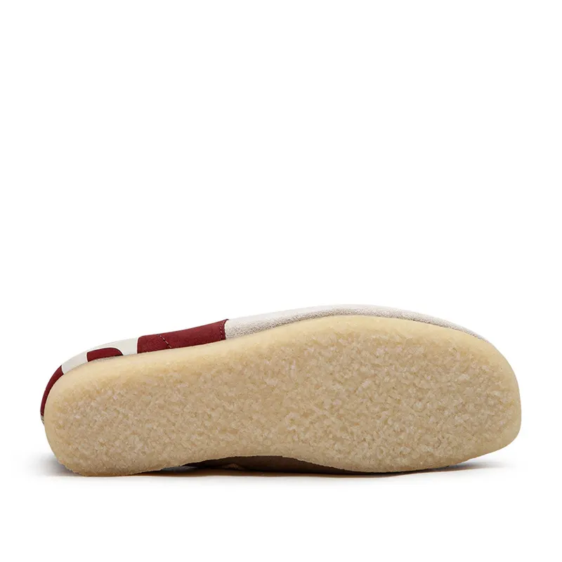 Clarks x Franck Pellegrino Wallabee Combi (Red)