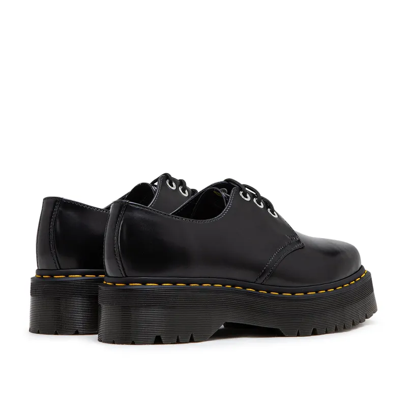 Dr. Martens 1461 Quad Squared Toe Leather Shoes (Black)