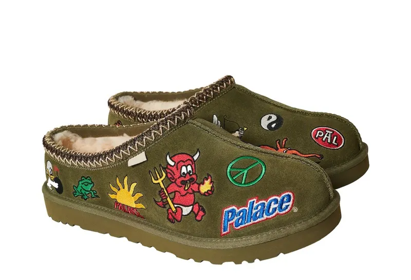 UGG x Palace Tasman Slipper Burnt Olive (1157290-BTOL)