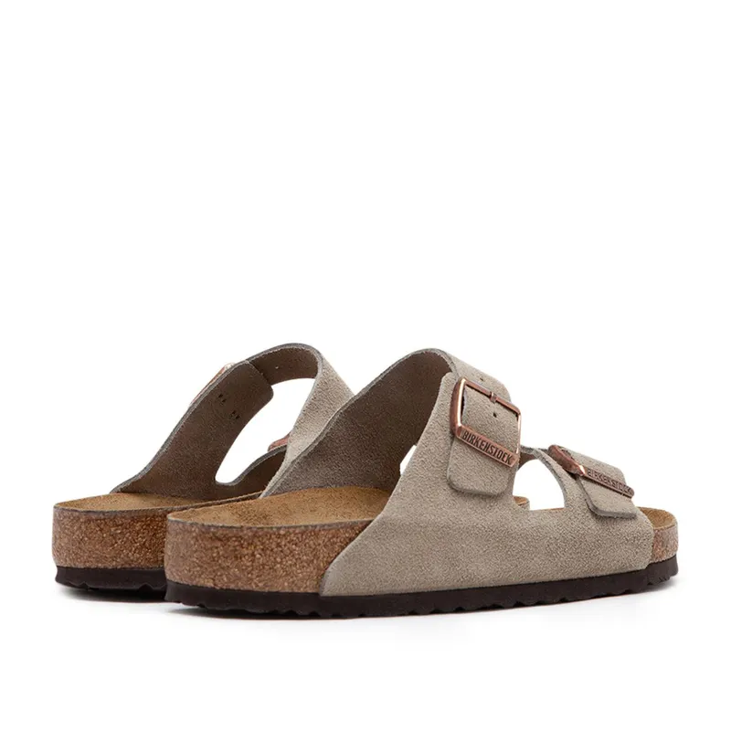 Birkenstock Arizona Soft Footbed Suede (Taupe)
