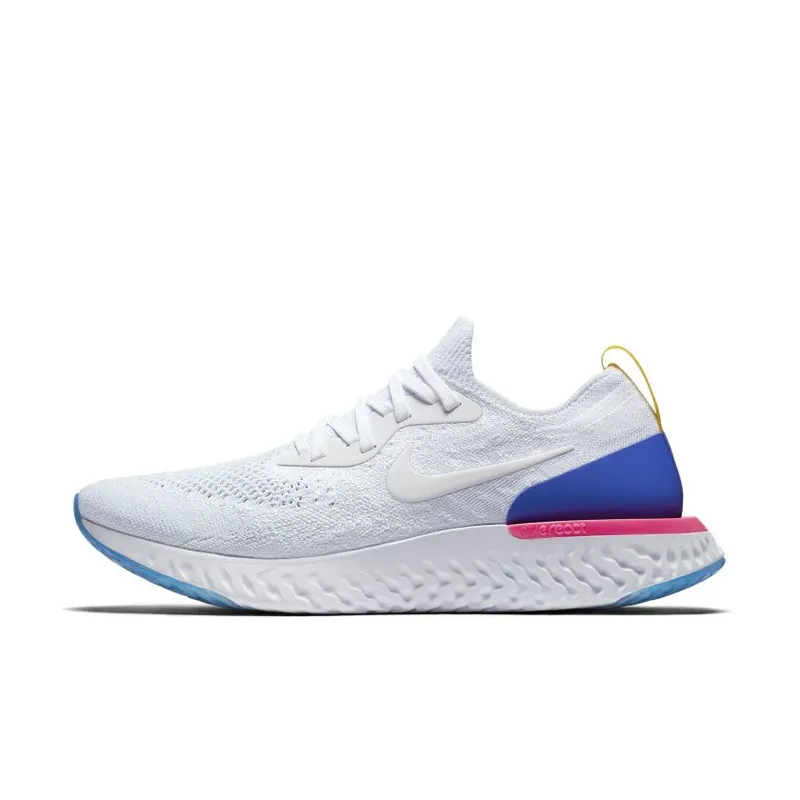 Nike Epic React Flyknit White/Pink Blast (AQ0067-101)