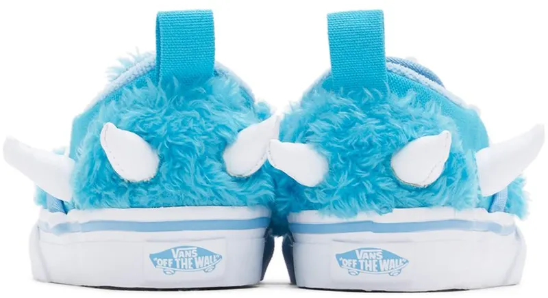 Vans Baby Blue Monster Slip-On V Sneakers (VN0A5KXP4LC1)