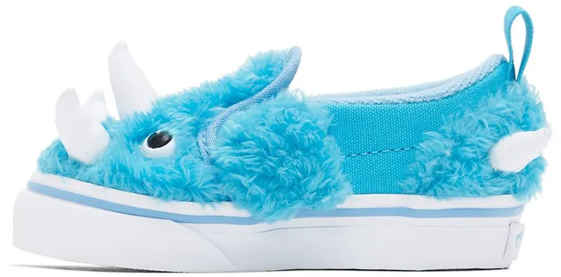 Vans Baby Blue Monster Slip-On V Sneakers (VN0A5KXP4LC1)
