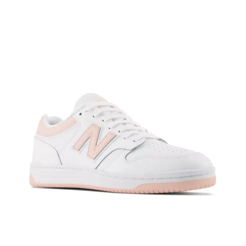 New Balance BB480LPH (White / Pink)