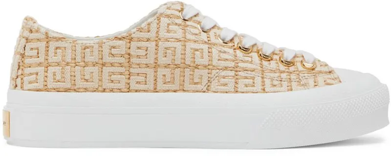 Givenchy Beige City Sport Sneakers (BE001NE1CV250)