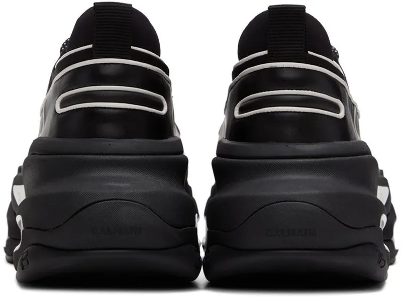 Balmain Black B-Bold Sneakers (XM0VI277TNCF)