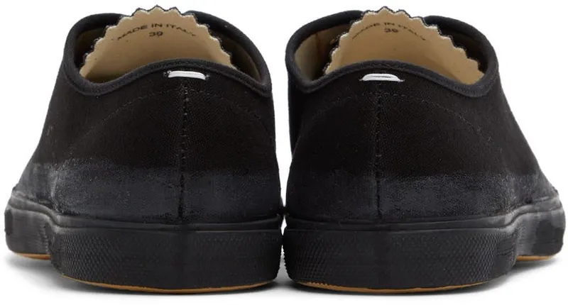 Maison Margiela White Canvas Low-Top Sneakers (S57WS0420 P3378)