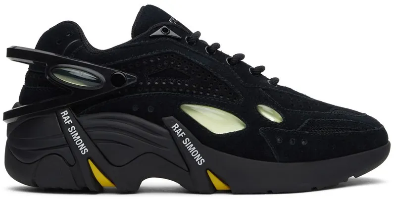 Raf Simons Black Cylon-21 Sneakers (HR740008L)