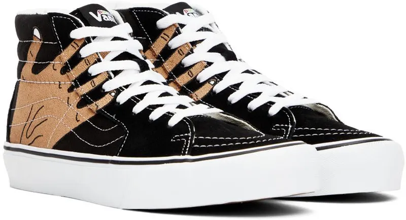Vans Vault x Imran Potato SK8-Hi VR3 LX Black / True White / Fenugreek (VN0A5EE7B7H1)