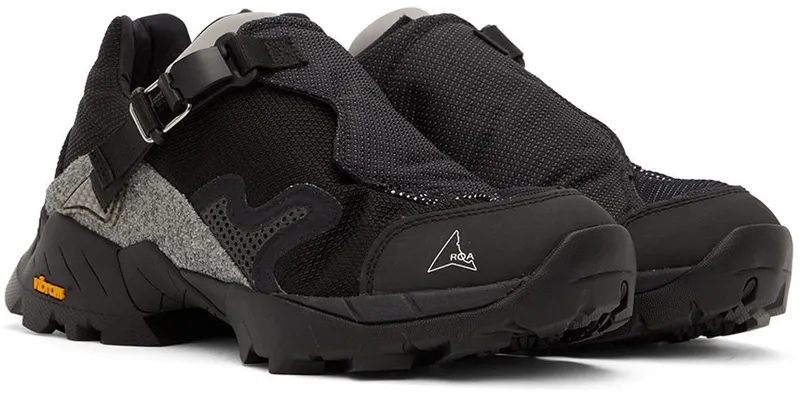 ROA Black Minaar Sneakers (FA11001)