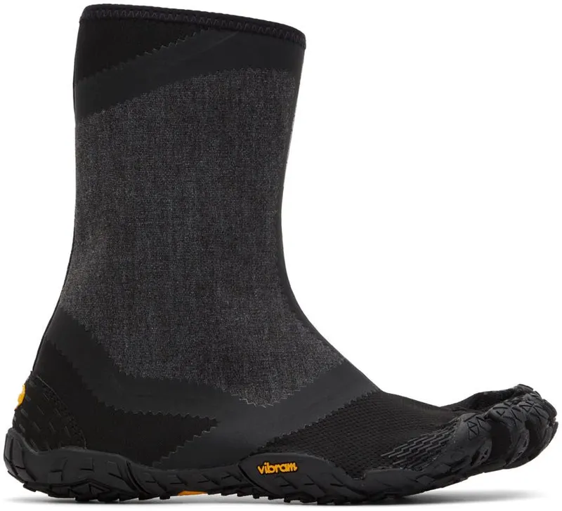 Suicoke Black NIN-HI FiveFingers Sneakers (S20MHC1)