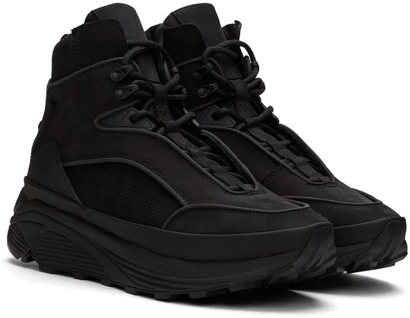 C2H4 Black Staff Uniform ATOM Alpha Sneakers (R002-132)