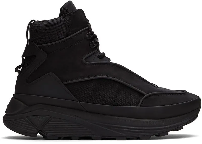 C2H4 Black Staff Uniform ATOM Alpha Sneakers (R002-132)