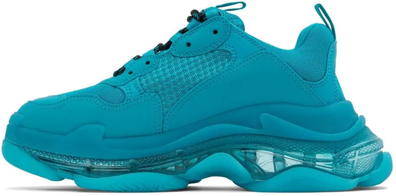 Balenciaga Blue Triple S Sneakers (541624-W2GA1-4810)