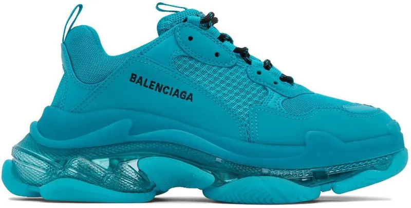 Balenciaga Blue Triple S Sneakers (541624-W2GA1-4810)
