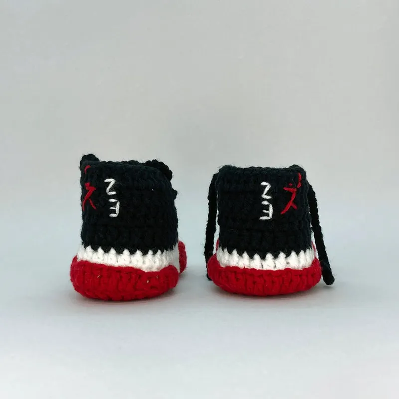 Baby Sneakers AJ11 Bred (Black / Red)