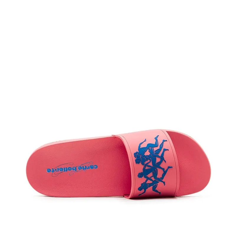 Carne Bollente Fast & Curious Pool Slides (Pink / Blue)