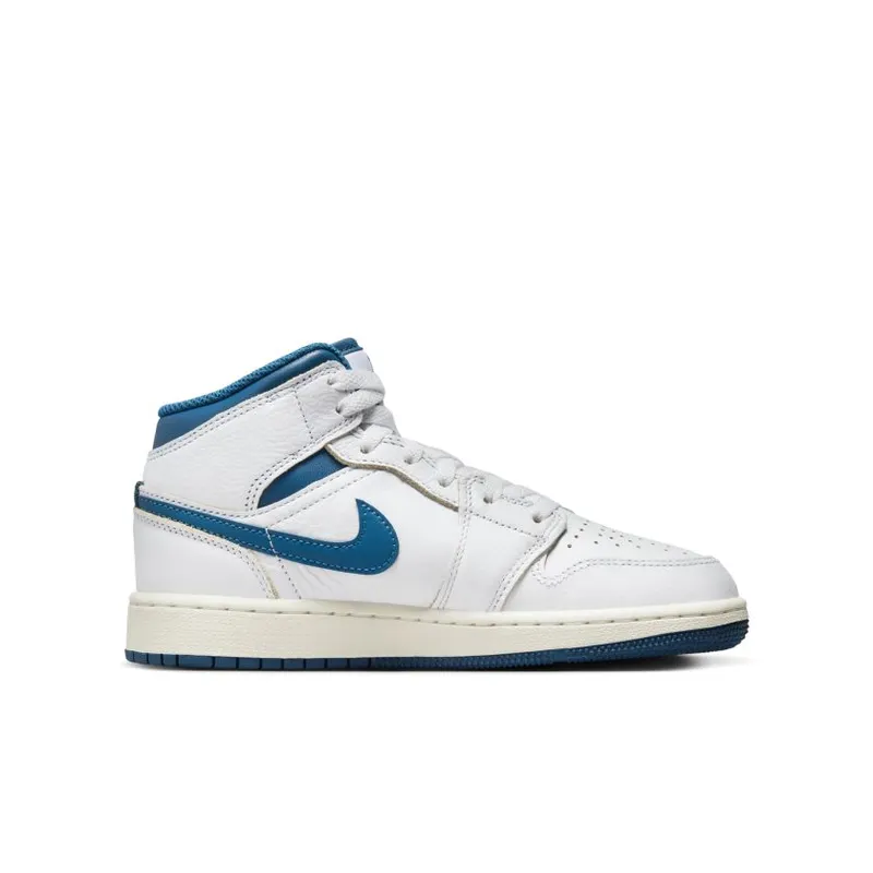 Air Jordan 1 Mid GS ‘Industrial Blue’ (FN7432-141)
