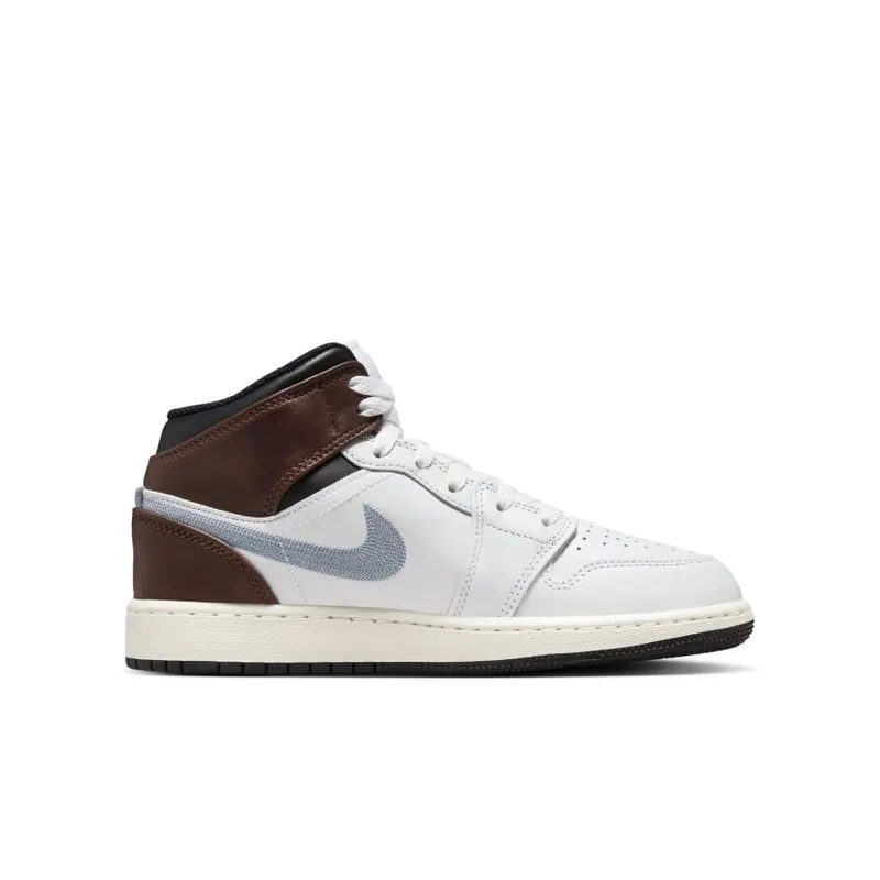 Air Jordan 1 Mid SE GS Pacific Moss (FQ8162-142)