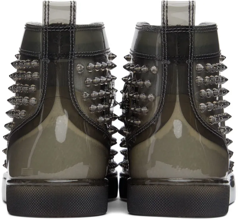 Christian Louboutin Gray Louix Ray Sneakers (1220864)