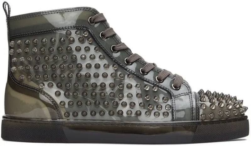 Christian Louboutin Gray Louix Ray Sneakers (1220864)