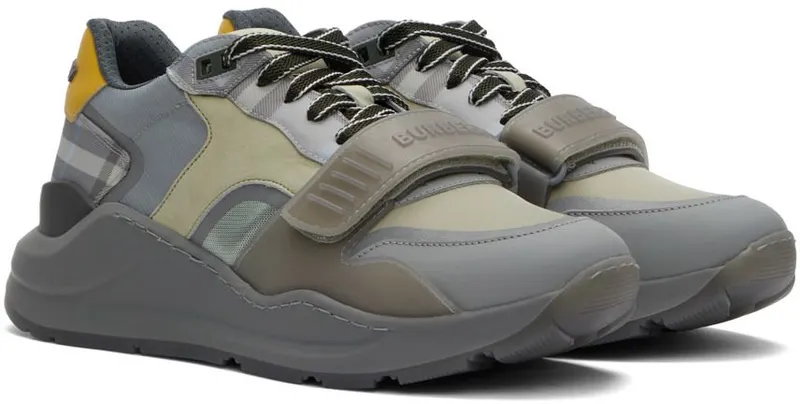 Burberry Gray Ramsey Sneakers (8050969)
